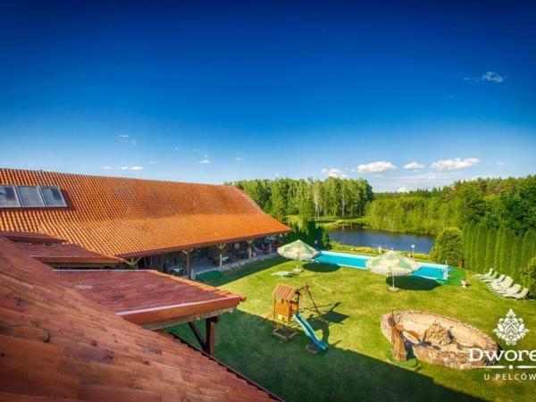 Agroturystyka "Dworek U Pelcow" Ryn  Exterior foto